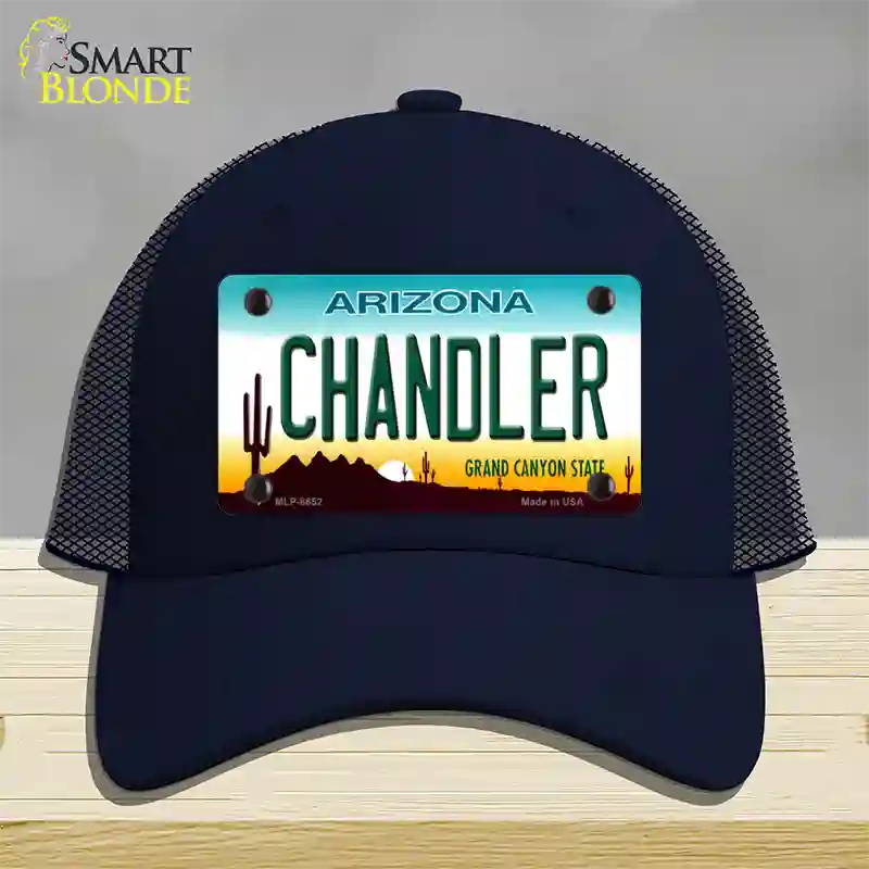 Chandler Arizona Novelty License Plate Hat Mesh / Navy