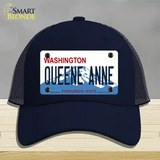 Queene Anne Washington Novelty License Plate Hat Mesh / Navy