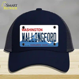 Washington Wallingford Novelty License Plate Hat Mesh / Navy