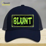 Blunt Novelty License Plate Hat Mesh / Navy