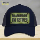 Go Around Me Novelty License Plate Hat Mesh / Navy