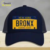 Bronx New York Novelty License Plate Hat Mesh / Navy