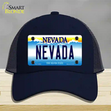 Nevada Nevada Novelty License Plate Hat Mesh / Navy