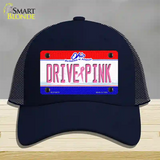 Drive Pink Ohio Novelty License Plate Hat Mesh / Navy