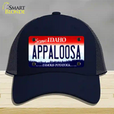 Appaloosa Idaho Novelty License Plate Hat Mesh / Navy