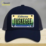 Tuskegee Alabama Novelty License Plate Hat Mesh / Navy