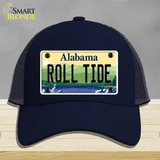 Roll Tide Alabama Novelty License Plate Hat Mesh / Navy