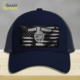 Oregon Carbon Fiber Novelty License Plate Hat Mesh / Navy