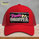 Panty Dropper Novelty License Plate Hat Mesh / Red