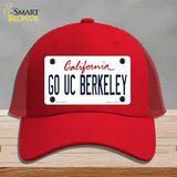 Go UC Berkeley Novelty License Plate Hat Mesh / Red