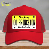 Go Princeton Novelty License Plate Hat Mesh / Red