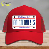 Go Colonials Novelty License Plate Hat Mesh / Red