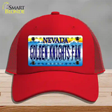 Golden Knights Fan Novelty License Plate Hat Tag Mesh / Red