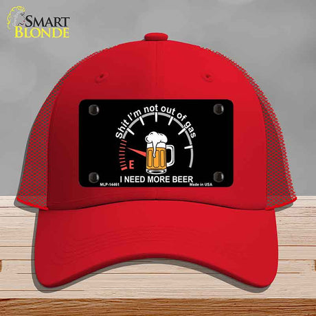 I Need More Beer Novelty License Plate Hat HAT-MLP-14461