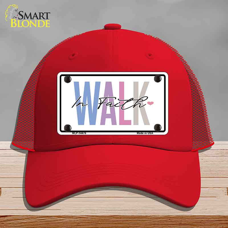 Walk In Faith Novelty License Plate Hat HAT-MLP-14476