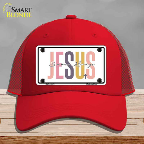 Jesus Saves Always Novelty License Plate Hat HAT-MLP-14479