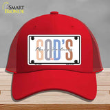 Gods Mercy Endures Novelty License Plate Hat HAT-MLP-14480