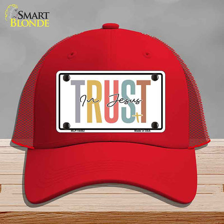 Trust In Jesus Novelty License Plate Hat HAT-MLP-14482