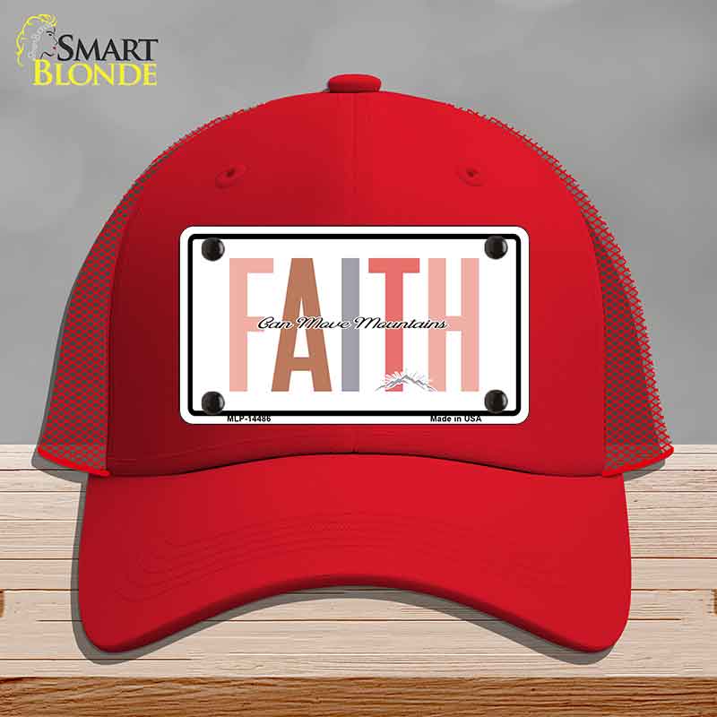 Faith Can Move Mountains Novelty License Plate Hat HAT-MLP-14486