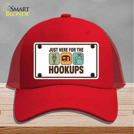 Just Here for the Hookups Novelty License Plate Hat HAT-MLP-14531