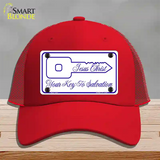 Your Key To Salvation Novelty License Plate Hat Mesh / Red