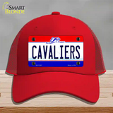 Cavaliers Ohio State Novelty License Plate Hat Mesh / Red