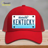 Kentucky Novelty License Plate Hat Mesh / Red