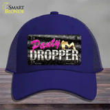 Panty Dropper Novelty License Plate Hat Mesh / Royal Blue