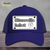 Murrells Inlet SC Novelty License Plate Hat Mesh / Royal Blue