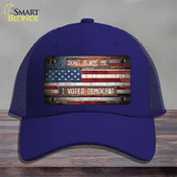 Dont Blame Me Voted Democrat Novelty License Plate Hat Mesh / Royal Blue