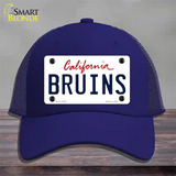 Bruins Novelty License Plate Hat Mesh / Royal Blue