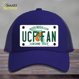 UCF Fan Novelty License Plate Hat Mesh / Royal Blue