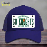 Go Knights Novelty License Plate Hat Mesh / Royal Blue