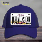 Terrapins Fan Novelty License Plate Hat Tag Mesh / Royal Blue