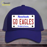 Go Eagles Novelty License Plate Hat Mesh / Royal Blue