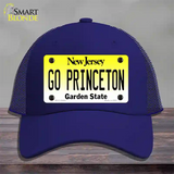 Go Princeton Novelty License Plate Hat Mesh / Royal Blue