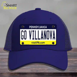 Go Villanova Novelty License Plate Hat Mesh / Royal Blue