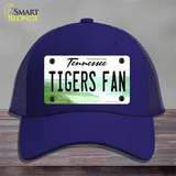 Tennessee Plate Tigers Fan Novelty License Plate Hat Mesh / Royal Blue