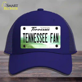 Tennessee Fan Novelty License Plate Hat Mesh / Royal Blue