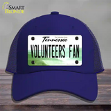 Volunteers Fan Novelty License Plate Hat Mesh / Royal Blue