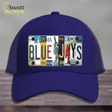 Blue Jays Strip Art Novelty License Plate Hat Tag Mesh / Royal Blue