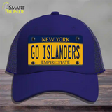 Go Islanders Novelty License Plate Hat Tag Mesh / Royal Blue