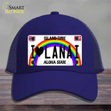 I Heart Lanai Novelty License Plate Hat Tag Mesh / Royal Blue