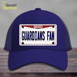 Guardians Fan Ohio Overlay Novelty License Plate Hat Tag Mesh / Royal Blue