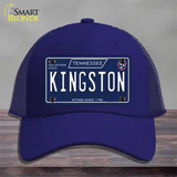 Kingston Tennessee Blue Novelty License Plate Hat Tag Mesh / Royal Blue