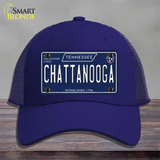 Chattanooga Tennessee Blue Novelty License Plate Hat Tag Mesh / Royal Blue