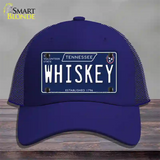 Whiskey Tennessee Blue Novelty License Plate Hat Tag Mesh / Royal Blue