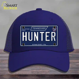 Hunter Tennessee Blue Novelty License Plate Hat Tag Mesh / Royal Blue