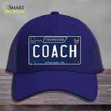 Coach Tennessee Blue Novelty License Plate Hat Tag Mesh / Royal Blue