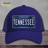 TN Tennessee Blue Novelty License Plate Hat Tag Mesh / Royal Blue